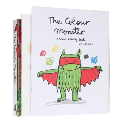 The Colour Monster by Anna Llenas: 4 Books Collection Set - Ages 2-4 - PB/HB - Image 1 of 4