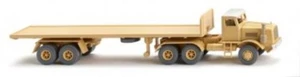 Wiking LKW Kaelble Flachpritschensattelzug sandgelb 055408 - Picture 1 of 1