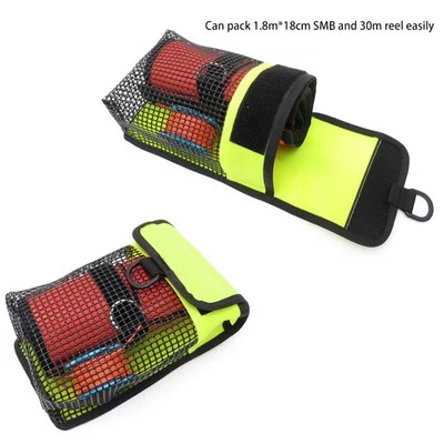 Heavy Duty Mesh Bag for Scuba Diving SMB Storage Portable Buoy Carry Pouch - Image 1 of 4