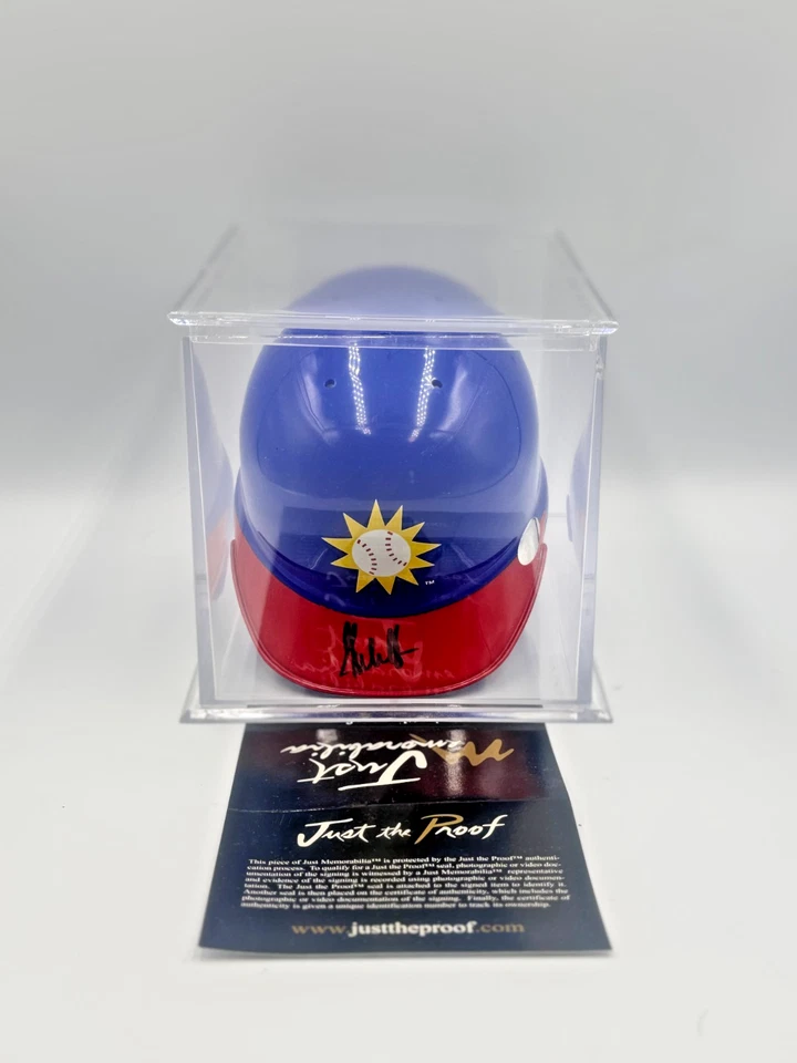 Gabe Kapler Autographed Jacksonville Suns Minor League Baseball Mini Helmet - Image 1 of 4