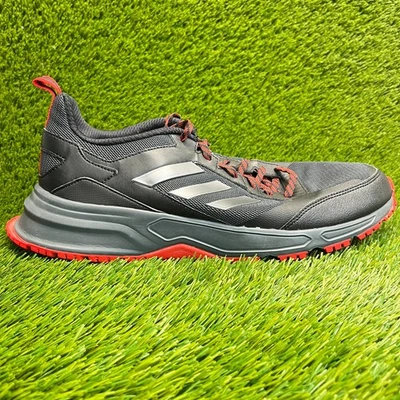 Adidas Rockadia Trail 3.0 Para Hombres Talla 13 Negro Rojo Zapatos Atléticos para Correr Tenis Foto 1 de 4