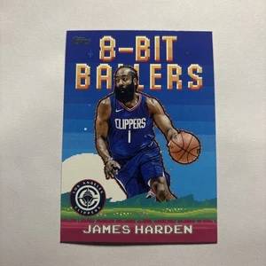 2025-26 Topps Basketball - James Harden 8-Bit Ballers #8B-16 Clippers - Bild 1 von 2