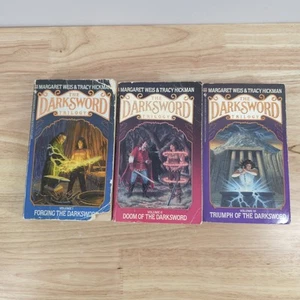 Margaret Weis & Tracy Hickman PB The Darksword Trilogy Volumes 1-3 - Well Read - Picture 1 of 8