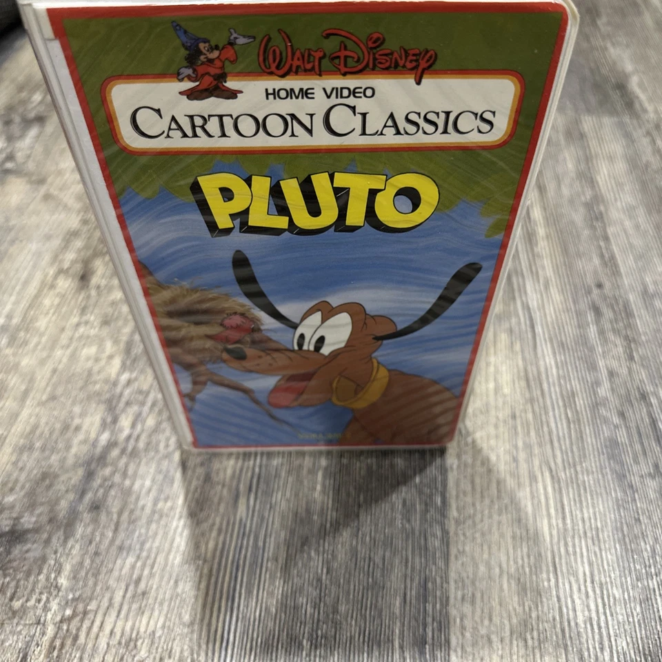 Walt Disney Beta VHS Home Video Cartoon Classic Pluto  Volume 2 - Image 1 of 3