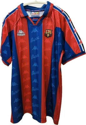 Camiseta local 100% auténtica del FC Barcelona 1995-97 Foto 1 de 2