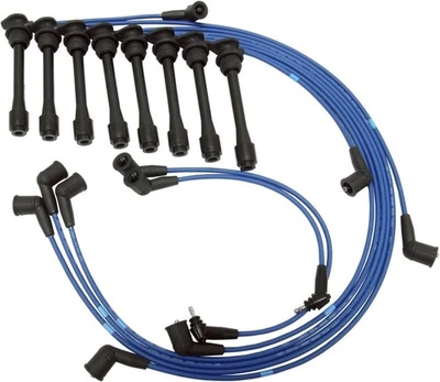 Set of Spark Plug Wires NGK 6401 Blue Silicone for Lexus SC400 LS400 4.0L 95-97 - Image 1 of 2
