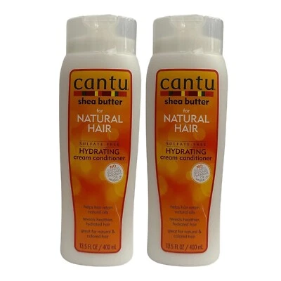 2 Pack Cantu Shea Butter Sulfate-Free Hydrating Cream Conditioner 13.5 oz - Image 1 of 4