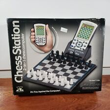 Excalibur Electronics Chess Station 2 in 1 Chess Computer NEW OPEN BOX