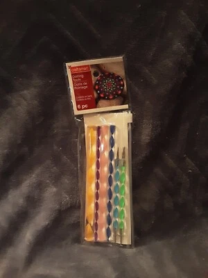 CraftSmart Dotting Tools 6 PCs Ideal For Painting Dots On Rocks, Canvas, Etc Art - Image 1 of 2