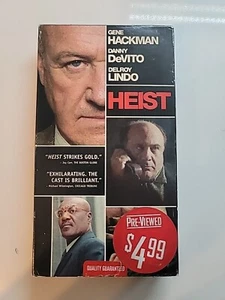 Heist VHS 2001 Danny Devito Gene Hackman ehemaliges Familienvideo Vintage - Bild 1 von 2