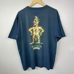 Camiseta Mambo Vintage 1998, E-Male, Azul, Ropa de Surf, Talla Hombre Grande - Imagen 1 de 7
