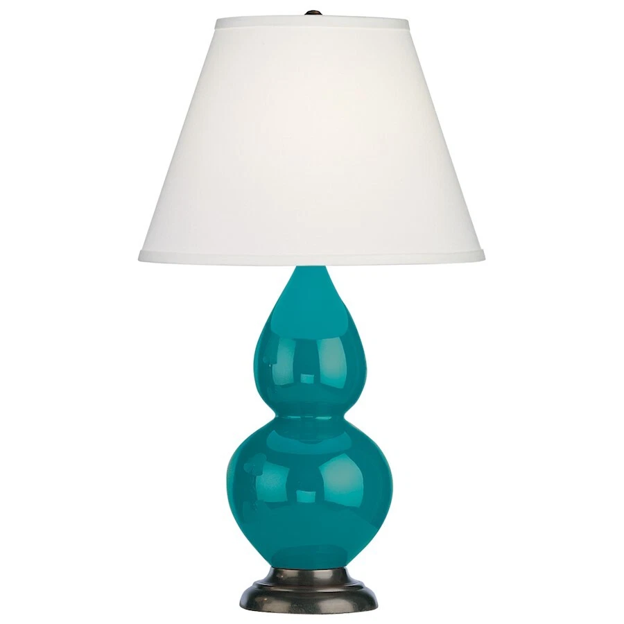 Robert Abbey 小号双葫芦 1 灯口音灯,孔雀/青铜 - 1772X — 第 1/1 张图片