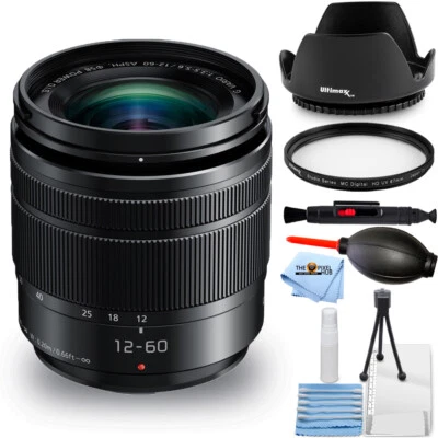 Panasonic Lumix G Vario 12-60mm f/3.5-5.6 ASPH. POWER O.I.S. Lens - UV Filter - Image 1 of 4