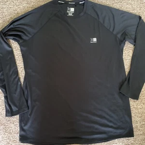 Karrimor Men's Long Sleeve Running 2XL Top Black - Picture 1 of 2