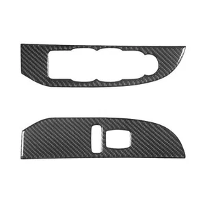 Carbon Fiber Front Door Control Trim For Silverado/tahoe/sierra 2007-2014 Type A - Bild 1 von 4