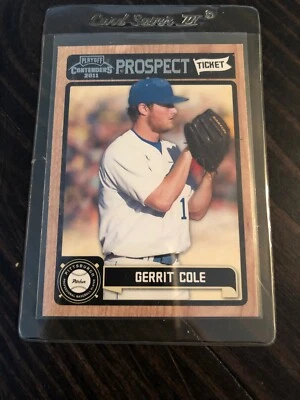 2011 Playoff Contenders Prospect Ticket Gerrit Cole-RC-Prospect Card~Brand New - Image 1 of 4