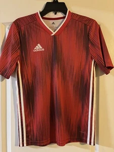 Adidas Tiro 19 Soccer Jersey Size YL  RED + Free blue Soccer jersey - Picture 1 of 4