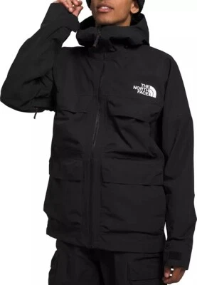 The North Face Dragline Snowboard Shell Hooded Jacket Black Men Small NWT 2023 - Image 1 of 4