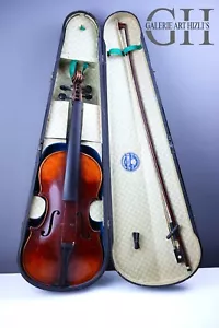 VIOLINE VON SCHUSTER & CO. MARKNEUNKIRCHEN MIT JONPAUL CORONA BOGEN - Picture 1 of 18