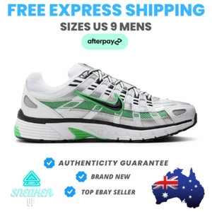 Nike P-6000 White Spring Green Mens US 9 Casual Sneakers Runners ✅ BRAND NEW - Picture 1 of 8