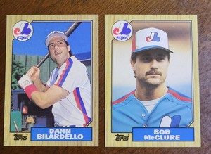 Vinyage Montreal Expos Card Lot 37 Cards 