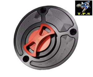 FUEL PETROL TANK FILLER KEYLESS RACING CAP: YAMAHA YZF R1 R6   MT-07 MT-09 MT-10 - Picture 1 of 1
