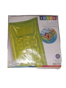 Intex Poolmatte für Erwachsene 27"" x 72"" grüne Farbe Neu - Bild 1 von 1