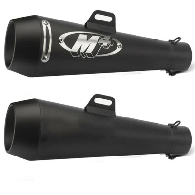 Motorcycle Exhaust Muffler Pipe DB Killer Slip On M4 Exhaust For Suzuki GSX1300R - Image 1 of 4
