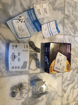 Casio PhoneMate TA-116 contestador automático digital en caja sello de día de hora Foto 1 de 4