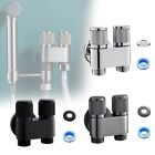 Multi purpose Dual Socket Double Control Triangle Valve for Kitchen Sink