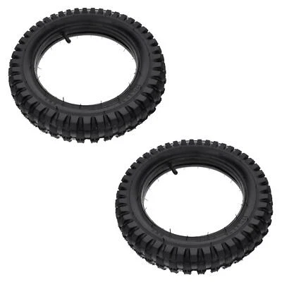 2x Crossreifen mit Schlauch 12.5x2.75 Reifen für Motocross Minicross Dirt Bike - Bild 1 von 4