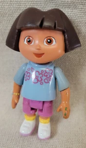 Vintage 3.5" Dora The Explorer Toy Mattel Viacom G3825 Action Figure Small Used - Picture 1 of 4