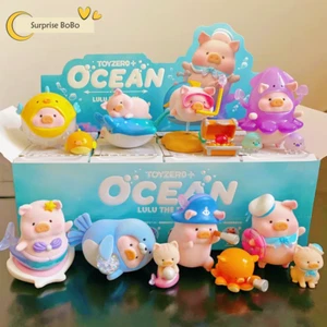 Toyzero+ LuLu The Piggy Ocean Series Blind Box Figure Full Set 8 Authentic HOT - Picture 1 of 5