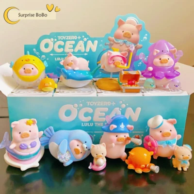Toyzero + Lulu The Piggy Ocean Series Слепая Коробка Подтвержденные Фигурки Игрушка Подарок Hot - Изображение 1 из 4