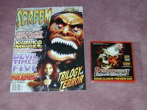 SCREEM magazine # 13, cover "A", with bonus DVD - FREE SHIPPING USA - Picture 1 of 1