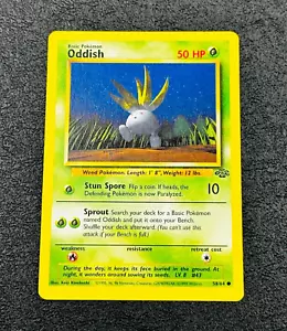 Oddish 58/64 Jungle UNLIMITED - POKEMON VINTAGE WOTC - Foto 1 di 6