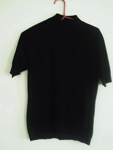 Gerry Weber Black Top -shirt blouse Sweater Size 40 EUC - Picture 1 of 3