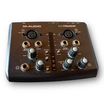 M-Audio M-Track Plus 2 Channel Portable USB Audio & MIDI Interface - Image 1 of 2
