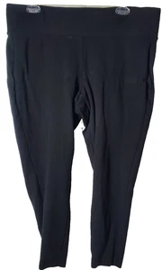 Torrid Pixie Caprihose schwarz hoch geschnitten Stretch Crop, Übergröße 1X Damen - Bild 1 von 9