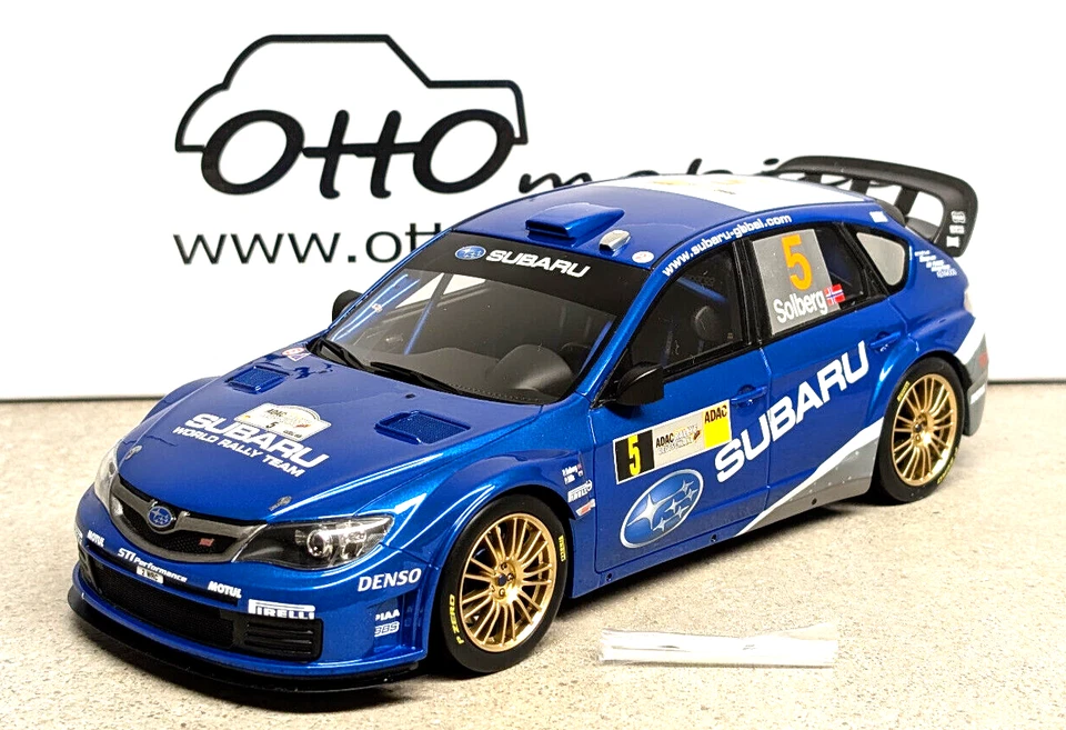 1:18 Otto Mobile Subaru Impreza WRC Germany 2008 Solberg OT365 NEU - Bild 1 von 4