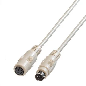 ROLINE 11.01.5690 Tastatur-Kabel für PS/2-kompatible PCs ST/BU 10,0 m - Bild 1 von 3