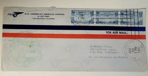 1935 First Flight Cachet on Pan American Airways System Commercial Stationary! - Picture 1 of 5