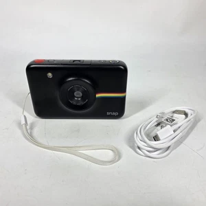 Polaroid Snap POLSP01 Instant Digital Camera – Black + Charging Cable - Tested  - Picture 1 of 10