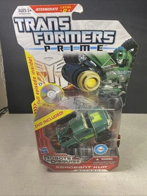 Transformers Sergeant Kup Action Figure Robots In Disguise Prime New Sealed 2012 - Image 1 of 4