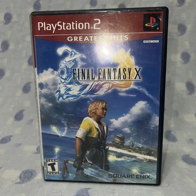Final Fantasy X 10 (PlayStation 2 PS2 2001) ✅🔥GREAT VALUE🔥✅ - Image 1 of 3