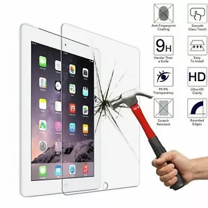 Screen Protector Or Protective Glass Film for Apple IPAD 2017 Tempered - Picture 1 of 15