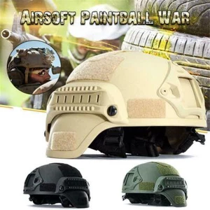 MICH2000 Helmet Outdoor Airsoft Military Tactical Combat Riding Hunting PUBG - Picture 1 of 12