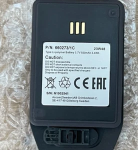 Batterie téléphone ASCOM P/N: 660273/1C IP Dect uniquement ASCOM D81 IP-DECT batterie téléphone - Photo 1/6