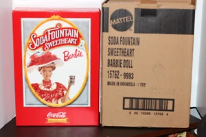 BARBIE SODA FOUNTAIN SWEETHEART MATTEL 15762-9993 WITH SHIPPER - Picture 1 of 7