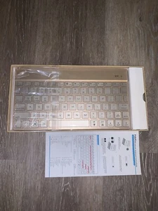 F3S / F3 Bluetooth Back-Lit Keyboard For IOS Android Windows With USB Cable - Picture 1 of 5